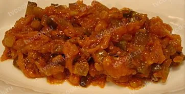 Икра из соленых огурцов