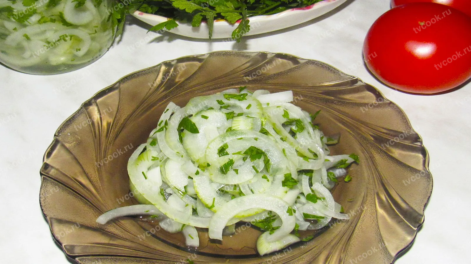 Маринованный лук к шашлыку – за 30 минут, кольцами