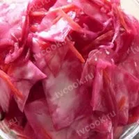 Капуста пелюстка со свёклой по-грузински