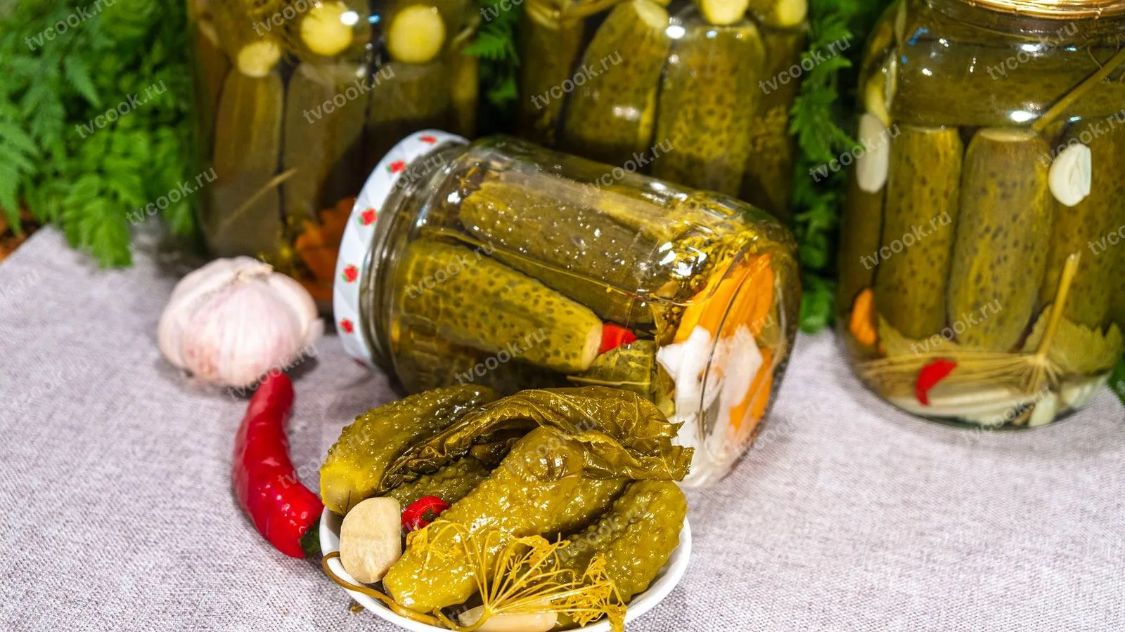 Маринованные огурцы на зиму