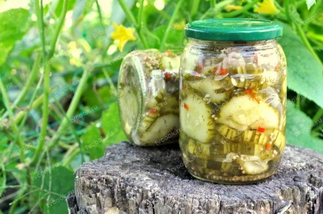 Острые маринованные огурцы