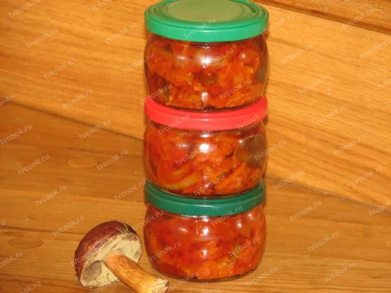 Салат с грибами на зиму – с овощами