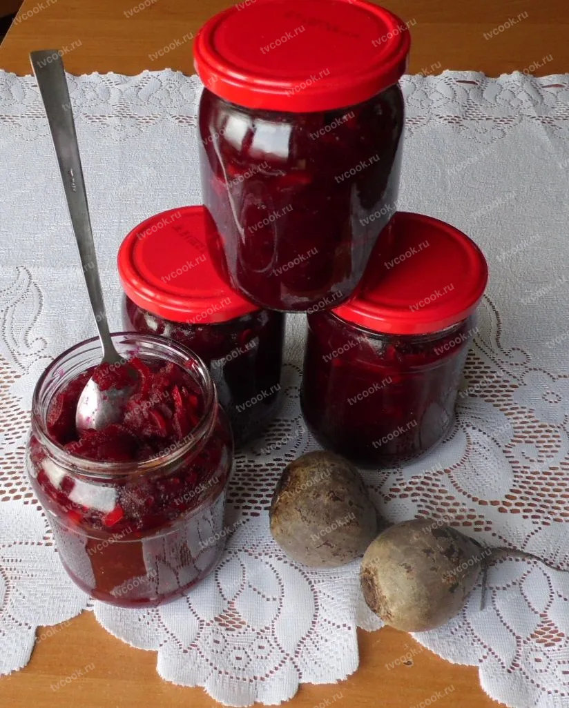 Свёкла тёртая маринованная