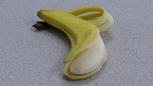 Бананы запечённые с творогом