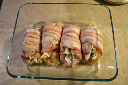 Куриное филе в беконе в духовке рецепт с фото пошагово сыром в духовке