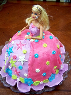 Торт «Барби»