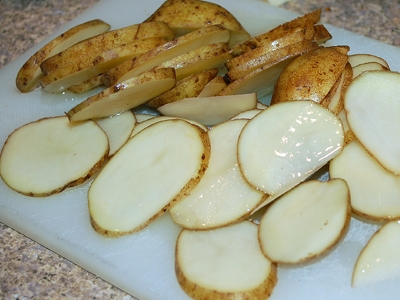 Горбуша с картофелем в духовке
