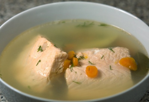 Рыбный суп для детей - классический рецепт с пошаговыми фото