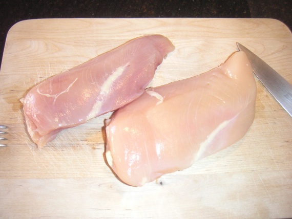 Как приготовить рецепт Куриное филе в сливках