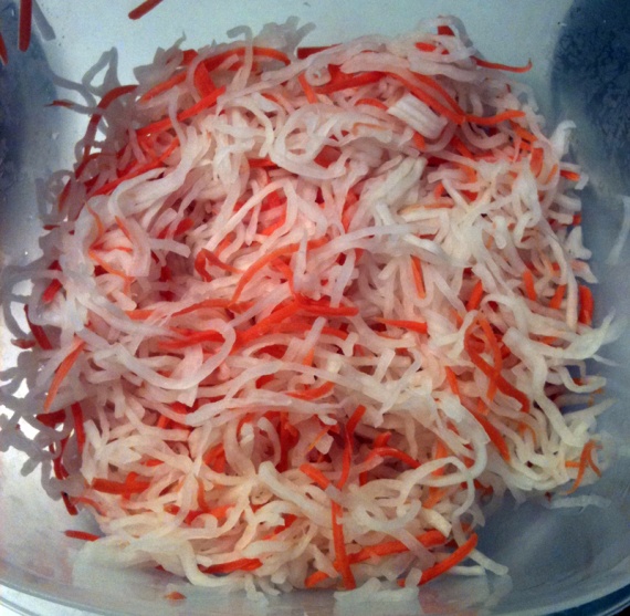 Рецепт из дайкона салат самый вкусный с фото пошагово