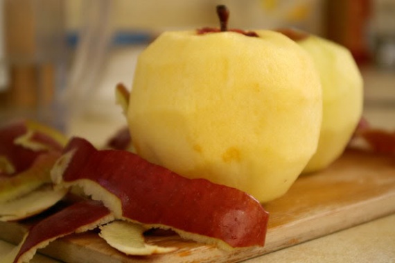 Ингредиенты рецепта пудинга с яблоком и тыквой