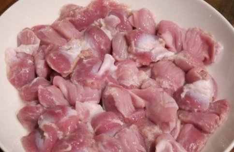 Как приготовить рецепт Салат из куриных желудков