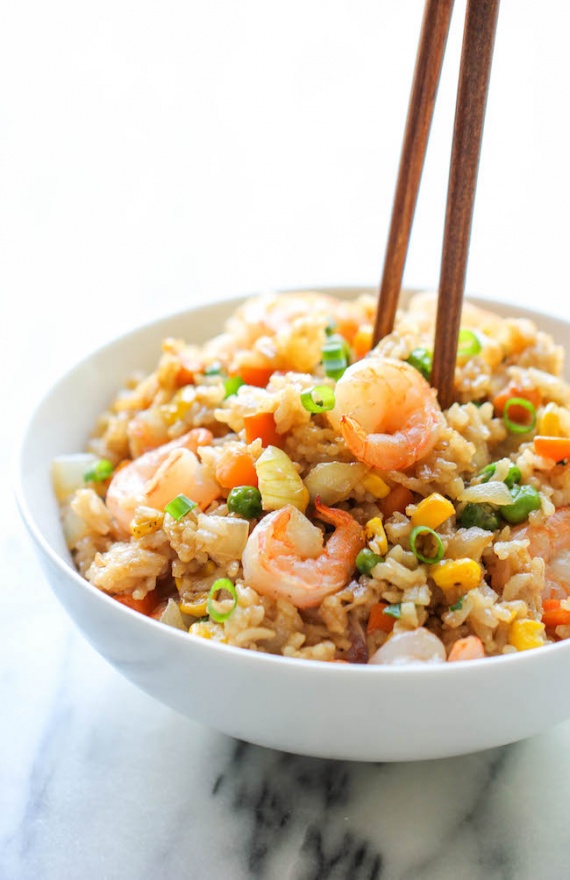 Морепродукты с рисом