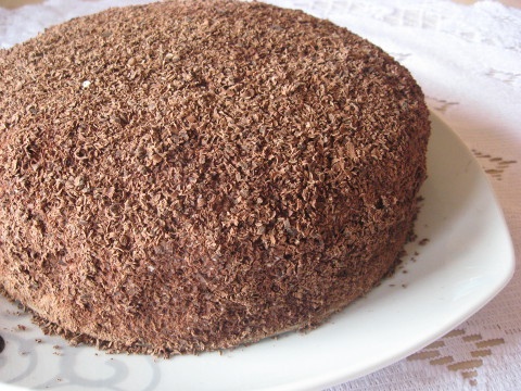 Шоколадно — ореховый торт «Черный принц»