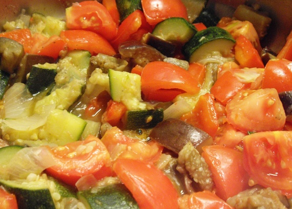 Как приготовить рецепт Тушеные овощи в мультиварке