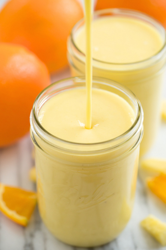 Как приготовить рецепт Апельсиновый смузи