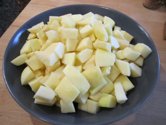 Рецепт шарлотки с творогом и яблоками