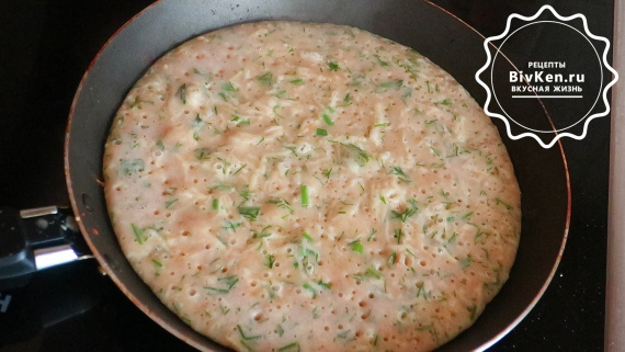 Как приготовить сырные блины с зеленью пошаговый рецепт с фото: