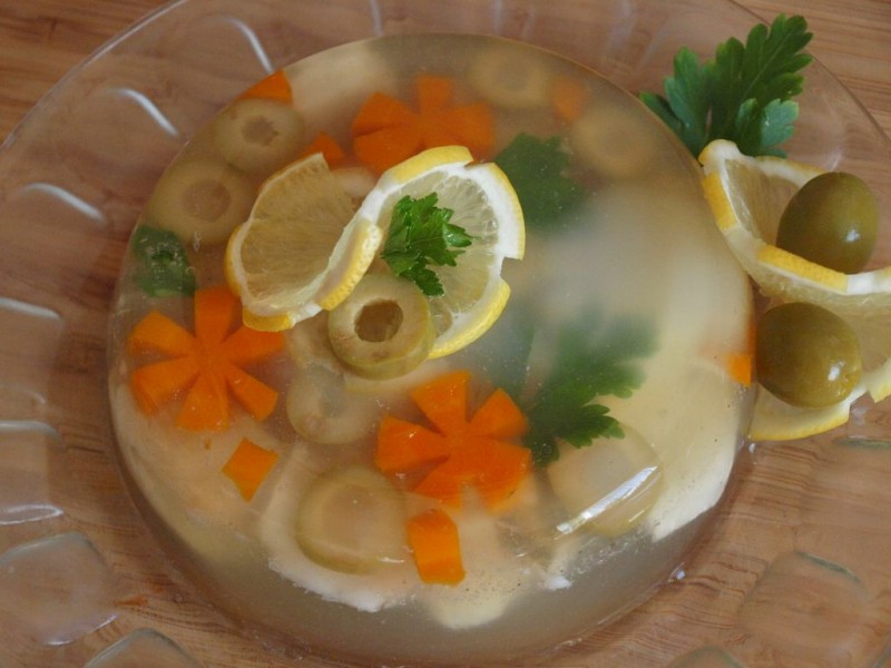 Заливное из судака пошаговый рецепт с желатином вкусный рецепт с фото