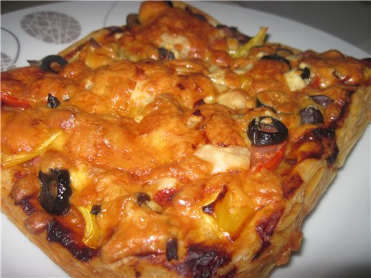 Пицца на лаваше в духовке — пошаговый рецепт на скорую руку