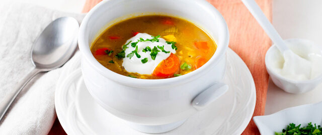 Пошаговый рецепт овощного супа