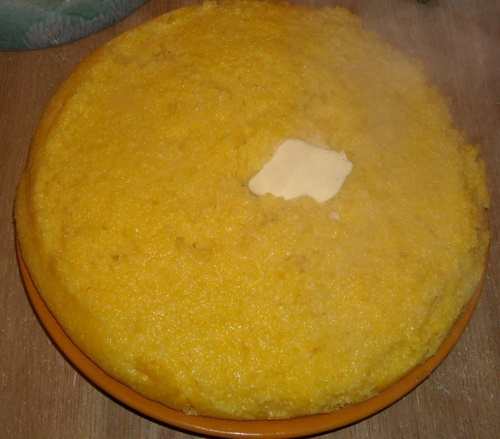 Мамалыга из кукурузной муки рецепт с фото