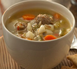 Суп с фрикадельками, картофелем и рисом: 2 рецепта пошагово с фото