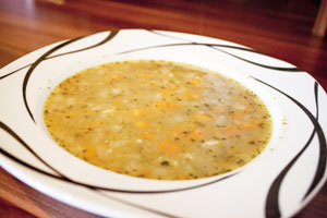 Ароматный суп без картофеля