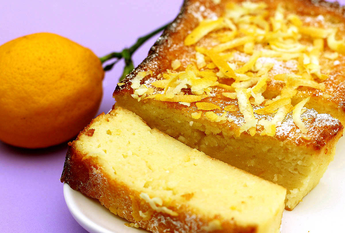 Пирог с цедрой лимона простой рецепт с фото пошагово в домашних условиях