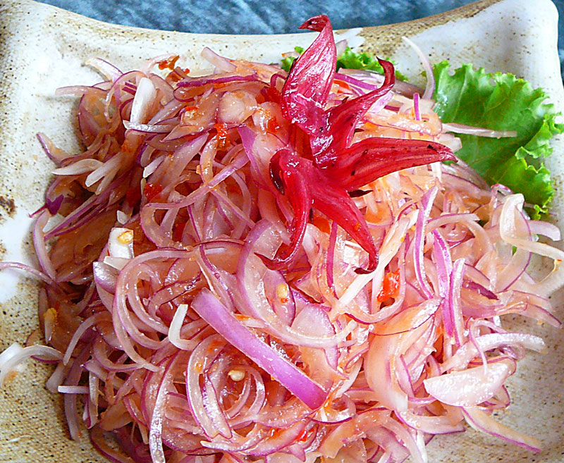 Картофельный салат с репчатым луком