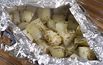 Говядина с картошкой в духовке