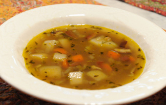 Суп из чечевицы с картошкой в мультиварке
