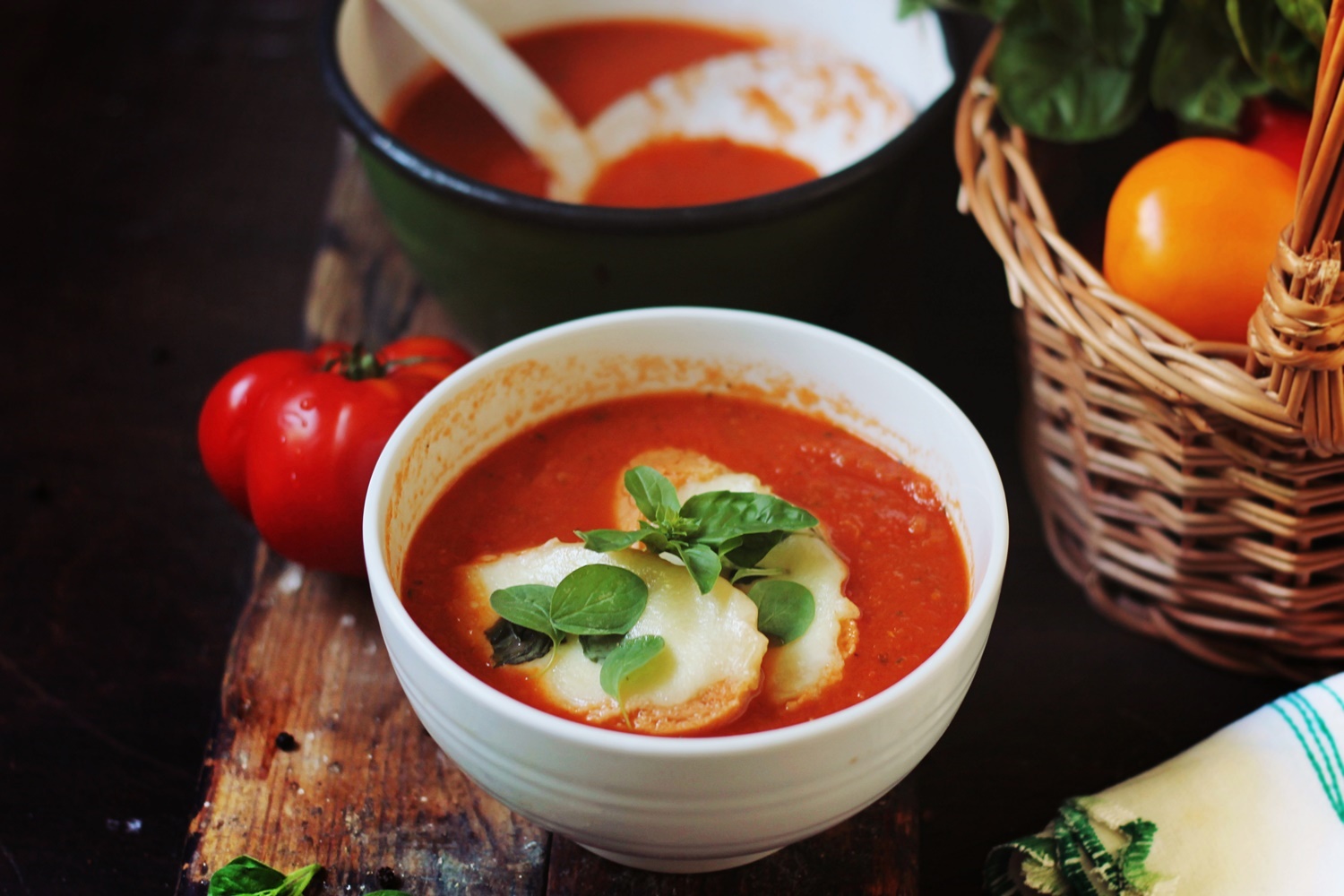 Суп из телятины с томатом