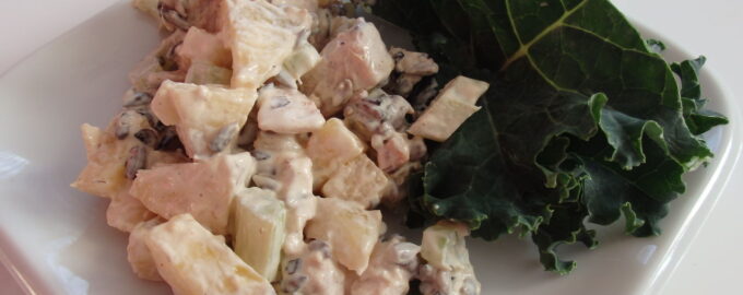 Как приготовить рецепт Ананасовый салат с курицей