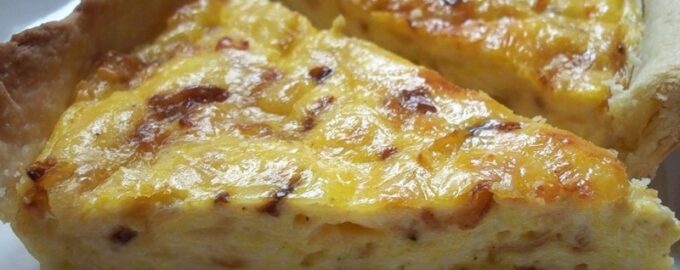 Как приготовить Киш с кабачками и сыром творожным рецепт пошагово