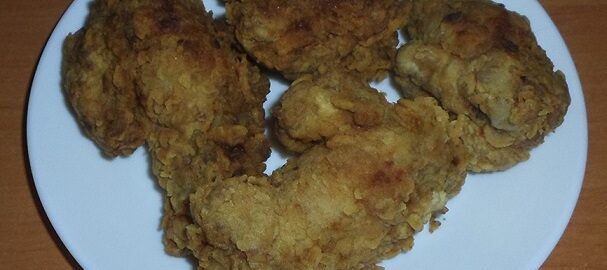 Пошаговые фото инструкции к рецепту Хрустящие крылышки как в KFC