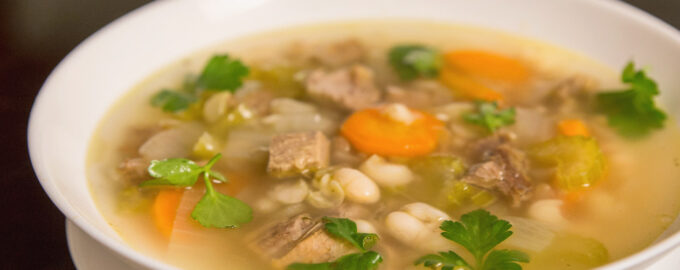 Фасолевый суп с мясом: пошаговый рецепт с фото