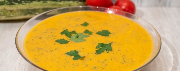 Вариант 2: Быстрый рецепт супа-пюре из картофеля с гренками