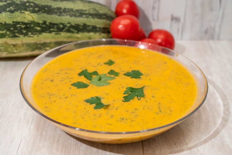 Суп из кабачков с плавленным сыром рецепт с фото пошагово