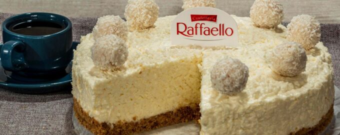 Торт без выпечки Рафаэлло
