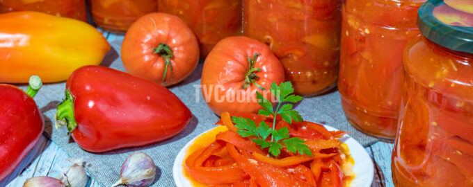 Лечо из помидоров и перца: рецепты с фото